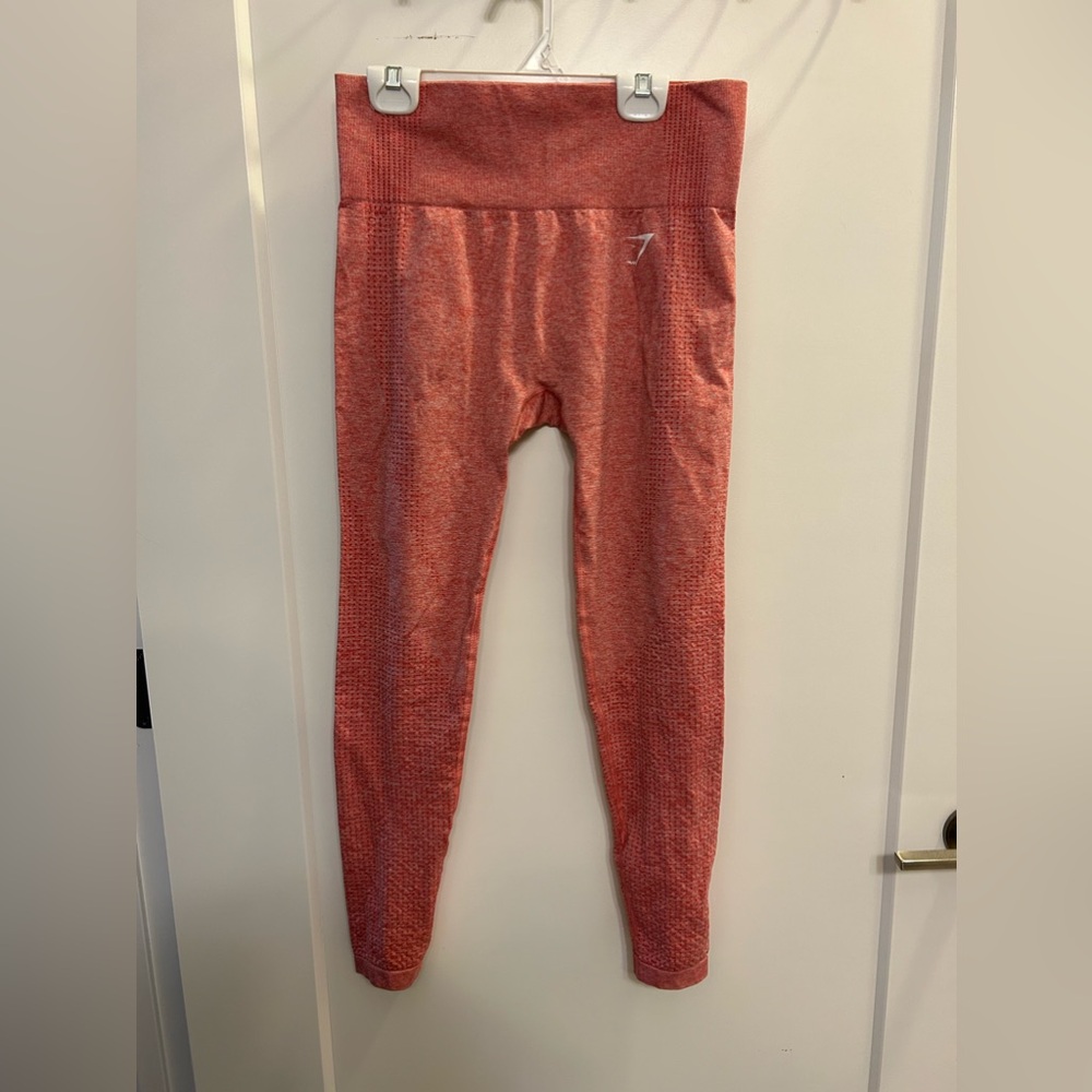 Gymshark Red Seamless Leggings